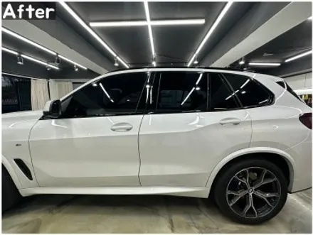 BMW X5 크롬죽이기 시공 | 윈도우라인·루프랙 블랙 랩핑 & 블랙 그릴 교체 후기 / 서울 동작