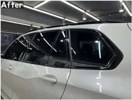 BMW X5 크롬죽이기 시공 | 윈도우라인·루프랙 블랙 랩핑 & 블랙 그릴 교체 후기 / 서울 동작