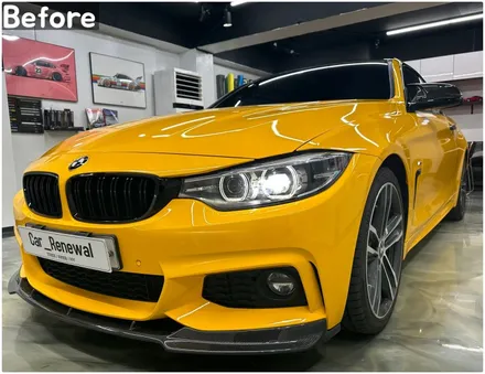 BMW 실내랩핑으로 기분전환! 420i (F32) 내부 카본랩핑 / 서울 동작구