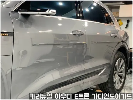 아우디 E트론 가디언 도어가드 싱글패키지 동작구 보라매 랩핑전문점 카리뉴얼 / 서울 동작구