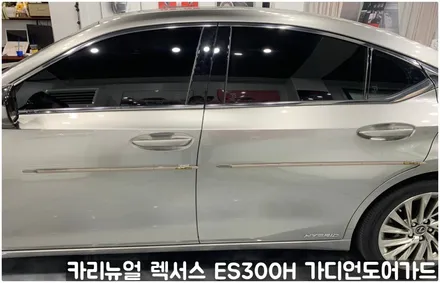 렉서스 ES300H 가디언도어가드 메탈릭티타늄 싱글패키지 동작구 랩핑전문점 카리뉴얼 / 서울 동작구