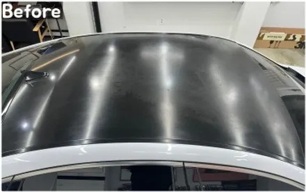 G80 루프스킨재시공 / 자동차지붕랩핑 / 서울 랩핑샵 / 서울 동작구