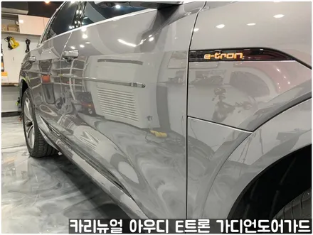 아우디 E트론 가디언 도어가드 싱글패키지 동작구 보라매 랩핑전문점 카리뉴얼 / 서울 동작구