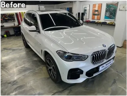 BMW X5 크롬죽이기 시공 | 윈도우라인·루프랙 블랙 랩핑 & 블랙 그릴 교체 후기 / 서울 동작
