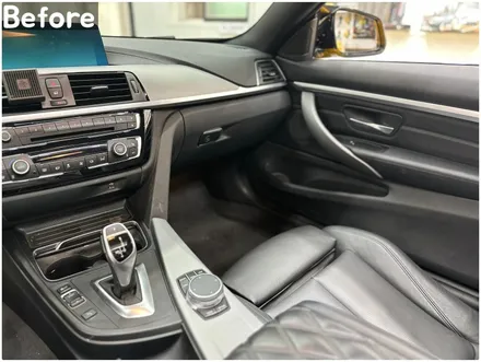 BMW 실내랩핑으로 기분전환! 420i (F32) 내부 카본랩핑 / 서울 동작구
