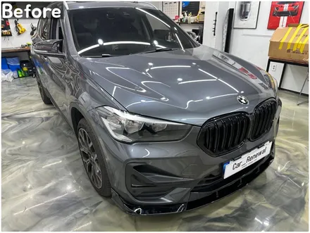 BMW X1 실내랩핑으로 하이그로시 기스 커버업! X1(F48) 카본랩핑 / 서울 동작구