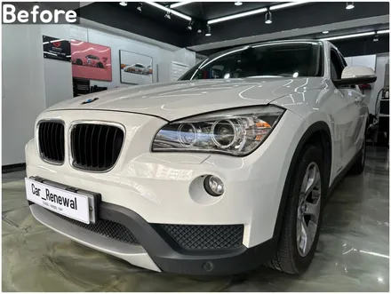 자동차 실내랩핑 / BMW X1(E84) 매트릭스블랙 부분랩핑 / 서울 동작구