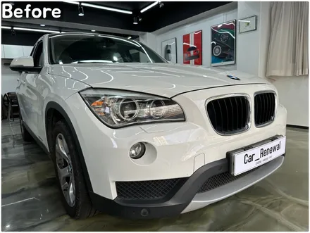 자동차 실내랩핑 / BMW X1(E84) 매트릭스블랙 부분랩핑 / 서울 동작구