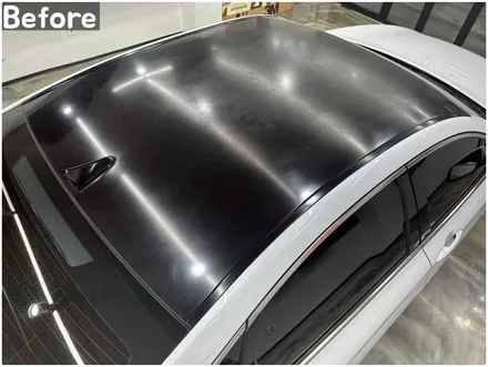 G80 루프스킨재시공 / 자동차지붕랩핑 / 서울 랩핑샵 / 서울 동작구