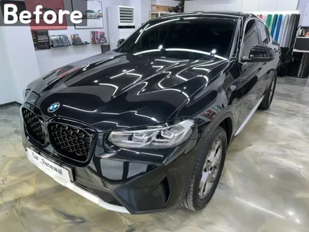 BMW X4 블랙팩 시공 후기 / 올블랙 자동차 만들기 / 동작구랩핑 / 서울 동작