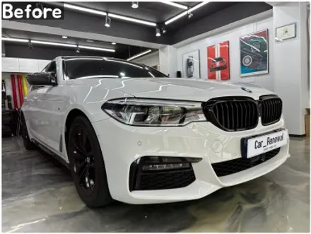 5시리즈 부분랩핑 / BMW 블랙엠블럼 / 관악구랩핑 / 서울 동작구
