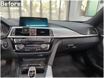 BMW 실내랩핑으로 기분전환! 420i (F32) 내부 카본랩핑 / 서울 동작구
