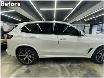 BMW X5 크롬죽이기 시공 | 윈도우라인·루프랙 블랙 랩핑 & 블랙 그릴 교체 후기 / 서울 동작