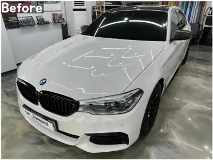 5시리즈 부분랩핑 / BMW 블랙엠블럼 / 관악구랩핑 / 서울 동작구