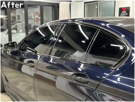 BMW 5시리즈(G30) 윈도우라인 크롬죽이기 시공 후기｜블랙으로 정리한 변화 / 서울 동작