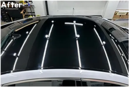 G80 루프스킨재시공 / 자동차지붕랩핑 / 서울 랩핑샵 / 서울 동작구