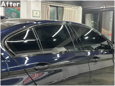 BMW 5시리즈(G30) 윈도우라인 크롬죽이기 시공 후기｜블랙으로 정리한 변화 / 서울 동작