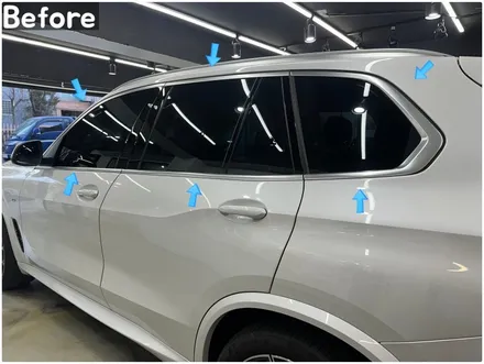 BMW X5 크롬죽이기 시공 | 윈도우라인·루프랙 블랙 랩핑 & 블랙 그릴 교체 후기 / 서울 동작