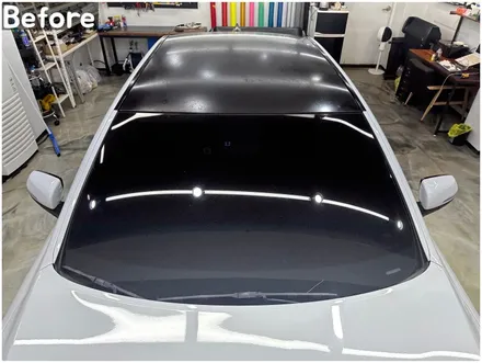 G80 루프스킨재시공 / 자동차지붕랩핑 / 서울 랩핑샵 / 서울 동작구
