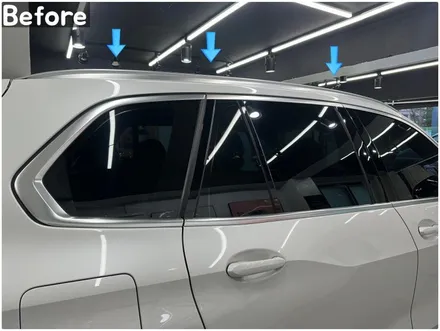 BMW X5 크롬죽이기 시공 | 윈도우라인·루프랙 블랙 랩핑 & 블랙 그릴 교체 후기 / 서울 동작