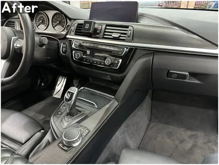 BMW 실내랩핑으로 기분전환! 420i (F32) 내부 카본랩핑 / 서울 동작구