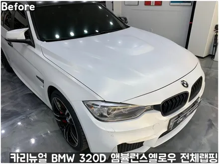 BMW 랩핑 에이버리 랩핑지 전체 시공 / 서울 동작구