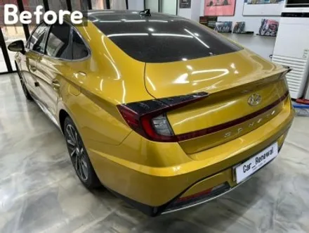 서울 쏘나타 DN8 전체랩핑 – 고급스러운 블랙으로 완벽 체인지! / 서울 동작