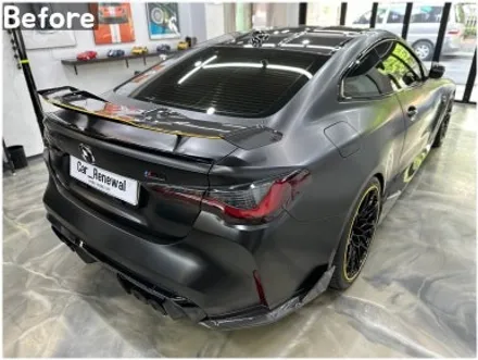 관악구 BMW M4 전체랩핑 재시공｜랩핑 보험처리 & 컬러변경 재시공 / 서울 동작