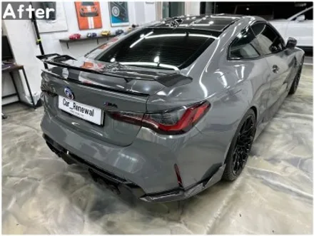 관악구 BMW M4 전체랩핑 재시공｜랩핑 보험처리 & 컬러변경 재시공 / 서울 동작