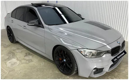 BMW 320D 전체랩핑 루시드옐로우 시공 동작구 보라매 랩핑전문점 카리뉴얼 / 서울 동작구