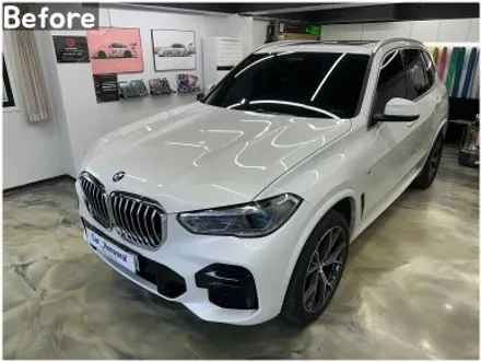 BMW X5 크롬죽이기 시공 | 윈도우라인·루프랙 블랙 랩핑 & 블랙 그릴 교체 후기 / 서울 동작