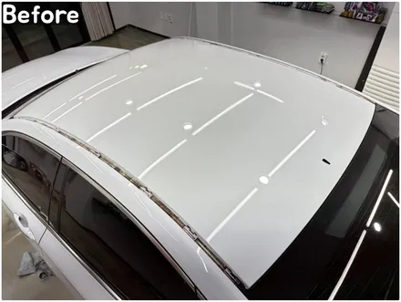 G80 루프스킨재시공 / 자동차지붕랩핑 / 서울 랩핑샵 / 서울 동작구