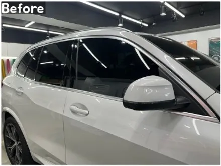 BMW X5 크롬죽이기 시공 | 윈도우라인·루프랙 블랙 랩핑 & 블랙 그릴 교체 후기 / 서울 동작