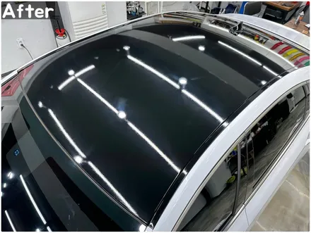 G80 루프스킨재시공 / 자동차지붕랩핑 / 서울 랩핑샵 / 서울 동작구