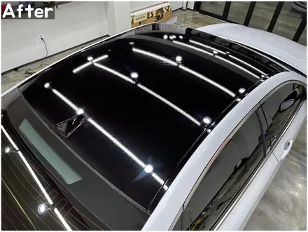 G80 루프스킨재시공 / 자동차지붕랩핑 / 서울 랩핑샵 / 서울 동작구