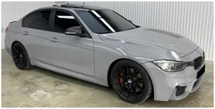 BMW 320D 전체랩핑 루시드옐로우 시공 동작구 보라매 랩핑전문점 카리뉴얼 / 서울 동작구