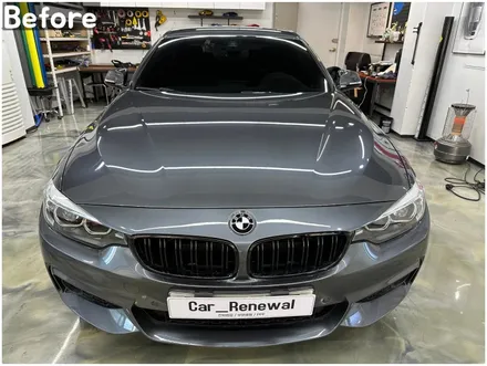 BMW 4시리즈 노란색으로 화사한 변신! 썬플라워 전체랩핑 시공 / 서울 동작구