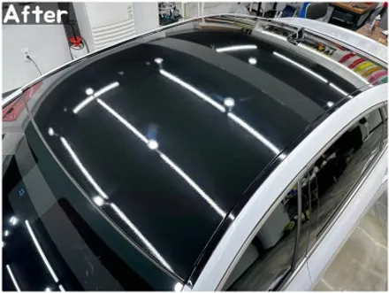 G80 루프스킨재시공 / 자동차지붕랩핑 / 서울 랩핑샵 / 서울 동작구