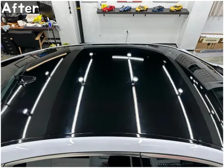 G80 루프스킨재시공 / 자동차지붕랩핑 / 서울 랩핑샵 / 서울 동작구