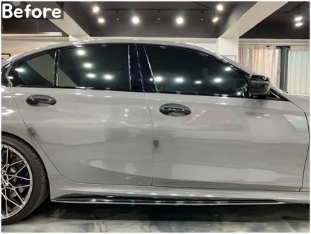 BMW 전체랩핑 M340i (G20) 메탈릭블랙락그레이 시공 / 서울 동작구