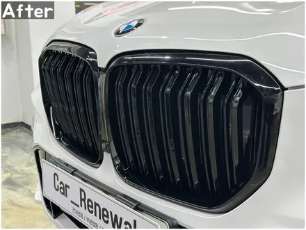 BMW X5 크롬죽이기 시공 | 윈도우라인·루프랙 블랙 랩핑 & 블랙 그릴 교체 후기 / 서울 동작