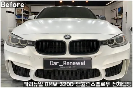 BMW 랩핑 에이버리 랩핑지 전체 시공 / 서울 동작구