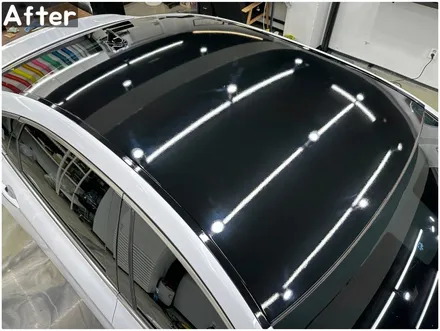 G80 루프스킨재시공 / 자동차지붕랩핑 / 서울 랩핑샵 / 서울 동작구