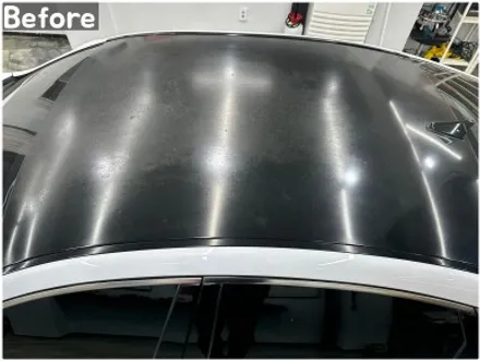 G80 루프스킨재시공 / 자동차지붕랩핑 / 서울 랩핑샵 / 서울 동작구