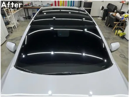 G80 루프스킨재시공 / 자동차지붕랩핑 / 서울 랩핑샵 / 서울 동작구