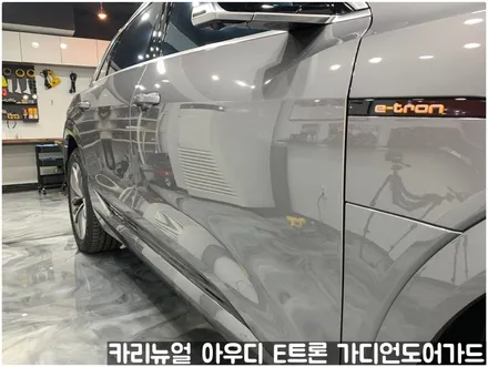 아우디 E트론 가디언 도어가드 싱글패키지 동작구 보라매 랩핑전문점 카리뉴얼 / 서울 동작구