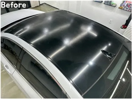 G80 루프스킨재시공 / 자동차지붕랩핑 / 서울 랩핑샵 / 서울 동작구