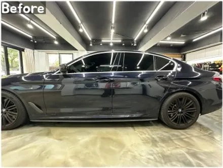 BMW 5시리즈(G30) 윈도우라인 크롬죽이기 시공 후기｜블랙으로 정리한 변화 / 서울 동작