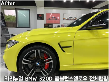 BMW 랩핑 에이버리 랩핑지 전체 시공 / 서울 동작구