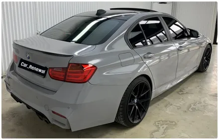 BMW 320D 전체랩핑 루시드옐로우 시공 동작구 보라매 랩핑전문점 카리뉴얼 / 서울 동작구